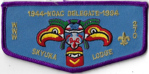 Skyuka lodge 270 1944 1994 - skyuka, 1944-1994